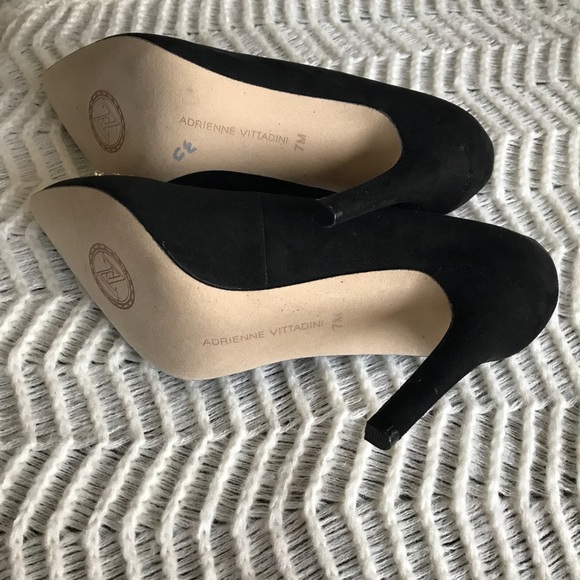 Adrienne Vittadini Jewel Encrusted Heel Pumps New - Picture 7 of 8